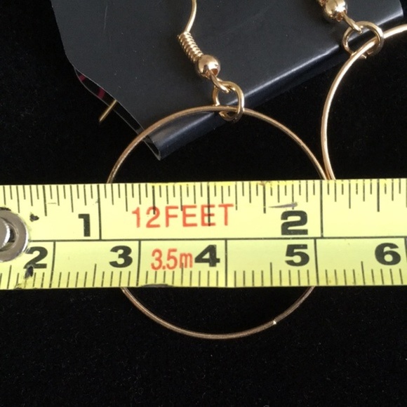 Long Gold Tone Chain Double Layer Sweater Necklace + Free Gift - Picture 11 of 12